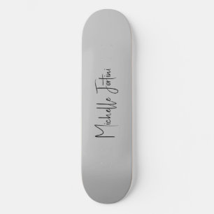 Attraktiv kalligrafi Modern Minimalist Mini Skateboard Bräda 18,5 Cm