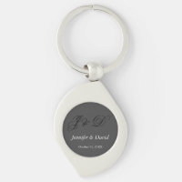 Attraktiv Kalligrafi Skrift Monogram Bröllop
