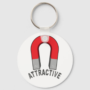 Attraktiv magnet Keychain Nyckelring