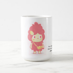 Attraktiv rikedom kaffemugg