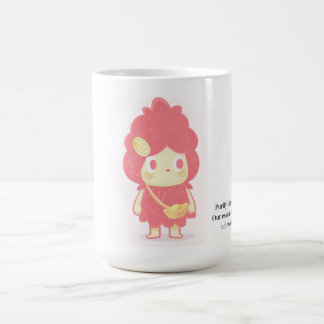 Attraktiv rikedom kaffemugg