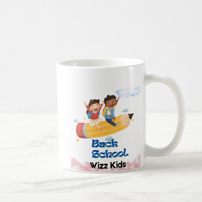 Attraktiv Tillbaka till skolan - 11oz Mugg (Höger)