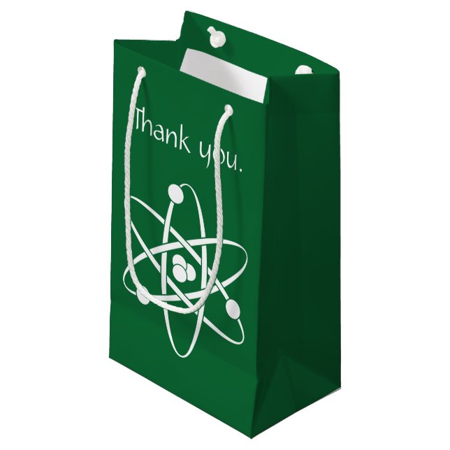 Attraktiva krafter i Grönt Gift Bag (Framsidan Vinklad)