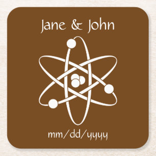 Attraktiva krafter i Papper chokladUnderlägg Underlägg Papper Kvadrat