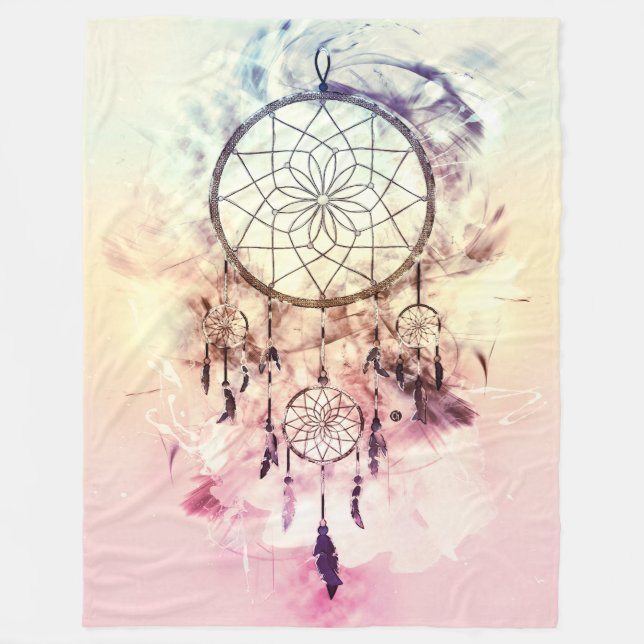 Attrape-rêve Fleecefilt (Framsidan)