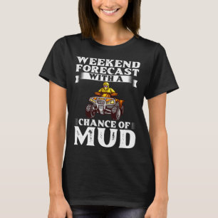 ATV Fyra Hjul fyrkantiga bike av väg Fordon 1 T Shirt