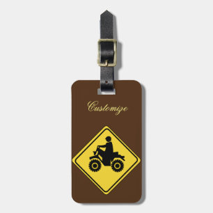 ATV Mudding Sign Thunder_Cove Bagagebricka