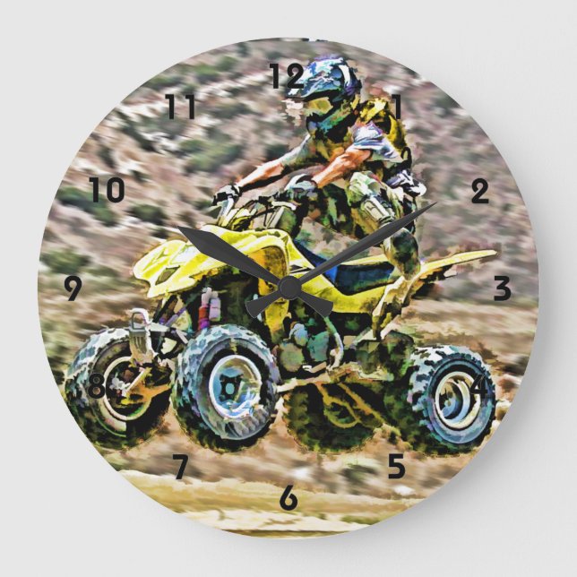 ATV på väg Stor Klocka (Framsida)