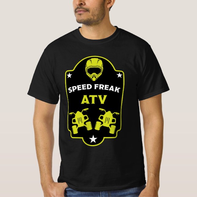 Atv quad äventyr T-Shirt (Framsida)