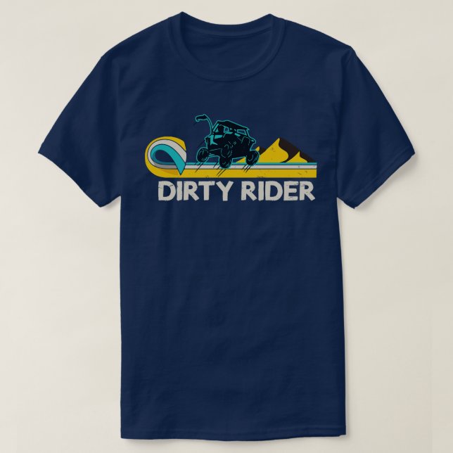 ATV Quad Driver Offroad Motorsport T Shirt (Design framsida)