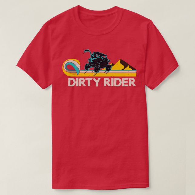 Atv Quad Driver Offroad Motorsport T Shirt (Design framsida)