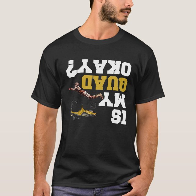 ATV Quad-Tävla T Shirt (Framsida)
