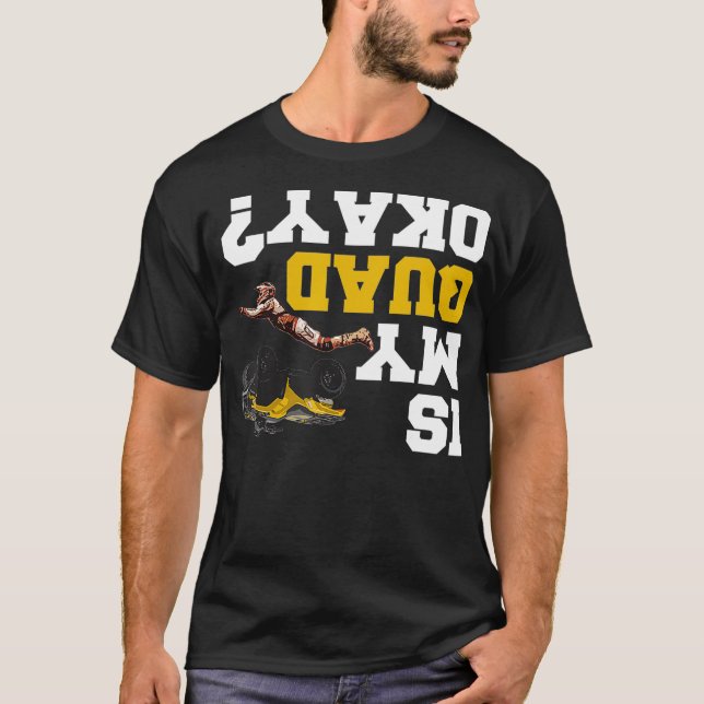 ATV Quad-Tävla T Shirt (Framsida)
