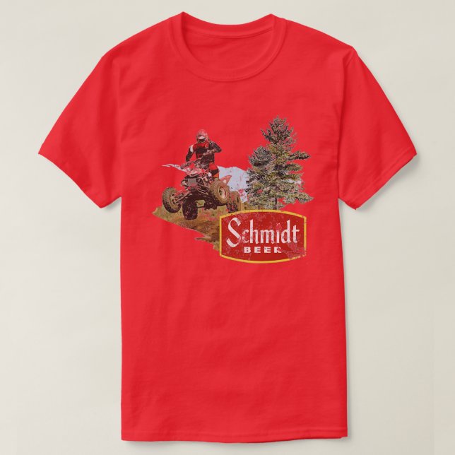 ATV Schmidt Beer  T Shirt (Design framsida)