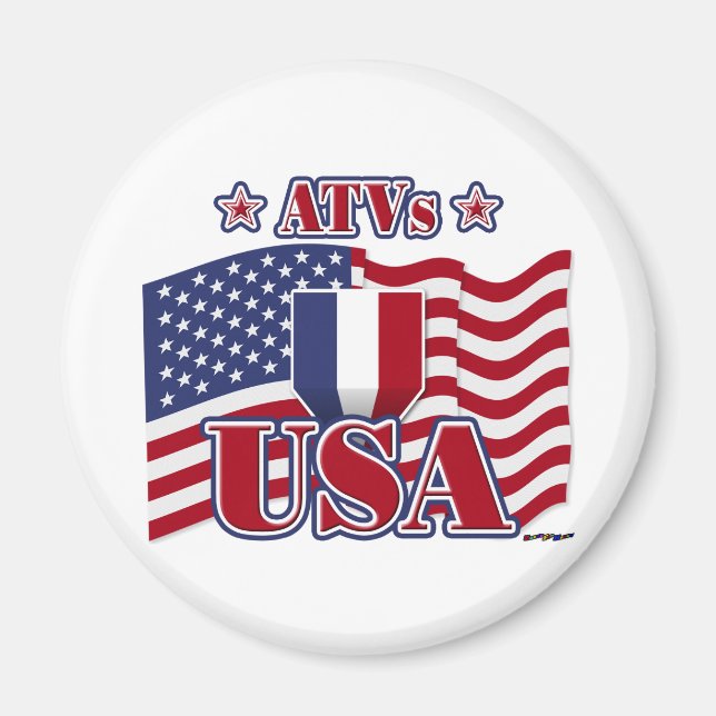 ATVs USA Magnet (Framsidan)