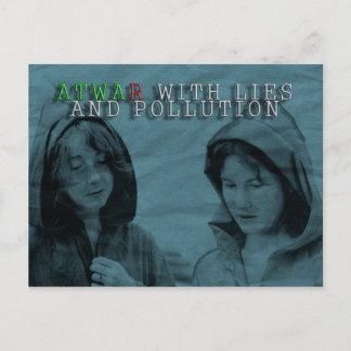 ATWAR med LIGGERT vykort