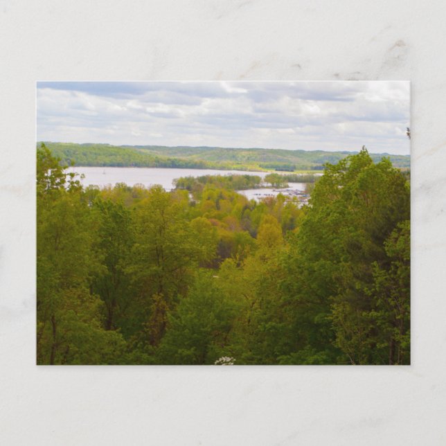 Atwood Sjö, Ohio Vykort (Framsida)