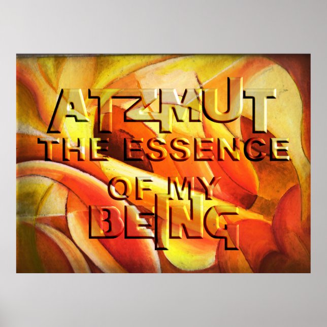 Atzmut Poster (Framsidan)