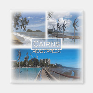 AU0106 Oceanien, Australien, Cairns, Fridge Magnet