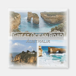 AU0109 Oceanien, Australien, Victoria, Fridge Magnet