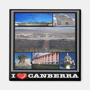 AU - Australien - Canberra - I Kärlek Magnet