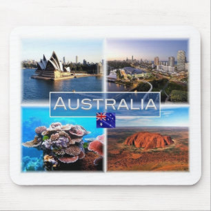 AU Australien - Sydney - Opera House - Guld Kusten Musmatta