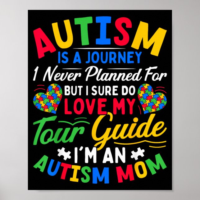 Au Awareness Moms Journey Women Poster (Framsidan)