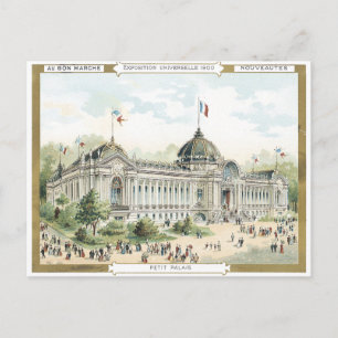 Au Bon Marche'1900 Palais Victorian Postcard Vykort