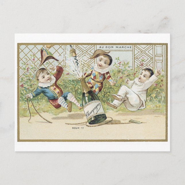 Au Bon Marche Vykort (Framsida)