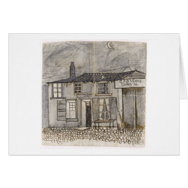 Au Charbonnage Café, Vincent van Gogh OBS Kort (Framsidan Horizontal)