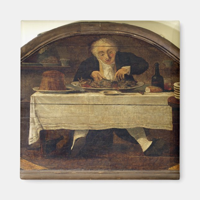 Au Gourmand', skylt till Corcellet Magnet (Framsidan)