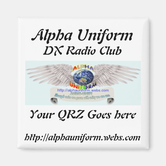 AU Magnets Magnet (Framsidan)