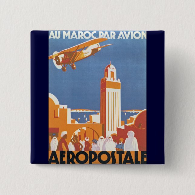 Au Maroc Par Avion Knapp (Framsida)