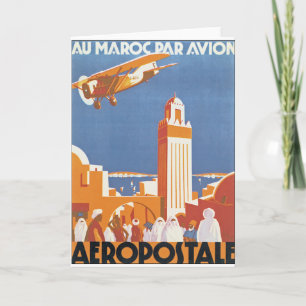 Au Maroc Par Avion Kort