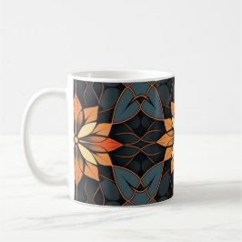au motif floral et aux lignes épurées kaffemugg