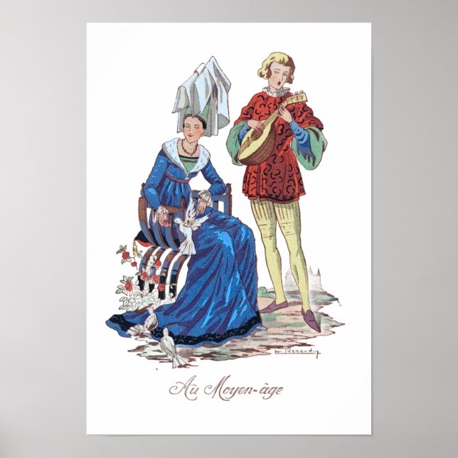 Au Moyen Age Poster (Framsidan)
