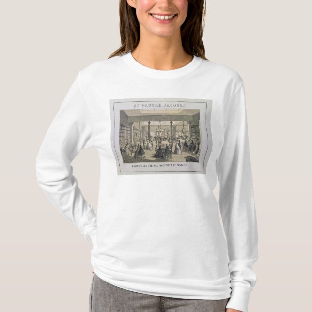 Au Pauvre Jacques: Tygavdelningen T Shirt (Framsida)