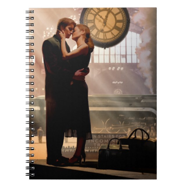 Au Revoir Anteckningsbok Med Spiral (Framsidan)