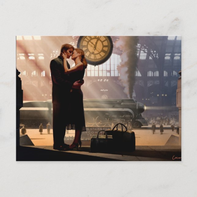 Au Revoir Vykort (Framsida)