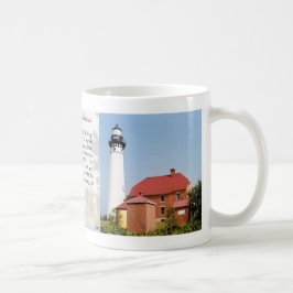 Au Sable Lighthouse-historik mugg