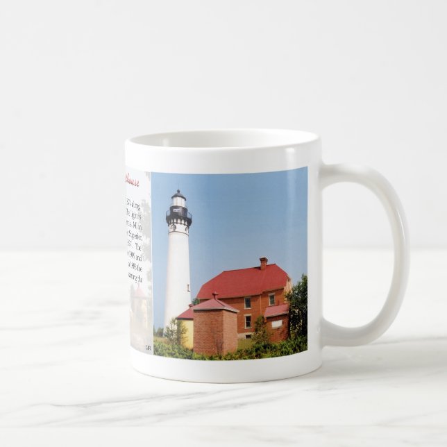 Au Sable Lighthouse-historik mugg (Höger)