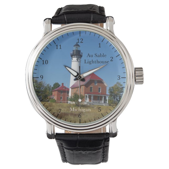 Au Sable Lighthouse watch Armbandsur (Framsida)