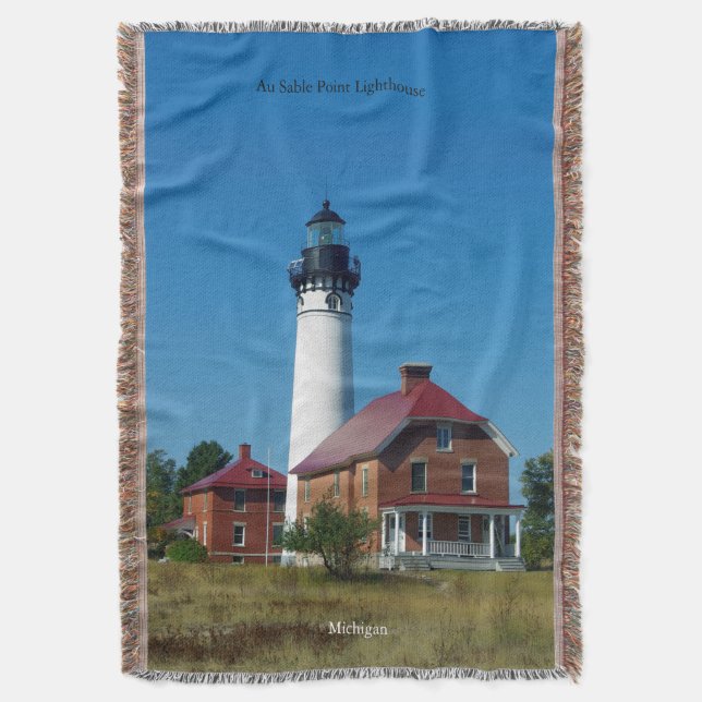 Au Sable Point Lighthouse Filt (Framsidan Vertikal)