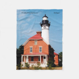Au Sable Point Lighthouse Fleecefilt