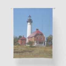 Au Sable Point Lighthouse-gardinen