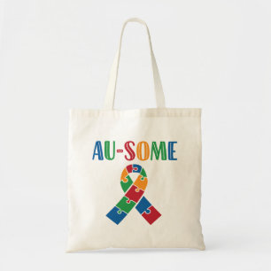 Au-some Autism Awareness Tygkasse