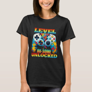 Au-somliga olåsta videospelstyrenheter på nivå Aut T Shirt