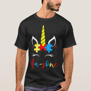 Au viss Unicorn Autism Awareness T Shirt