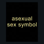 Aual Symbol Funny Pride Lgbtq Ace  Poster<br><div class="desc">Aual Symbol Funny Pride Lgbtq Ace</div>