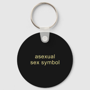 Aual Symbol Rolig Pride Lgbtq Ace Nyckelring